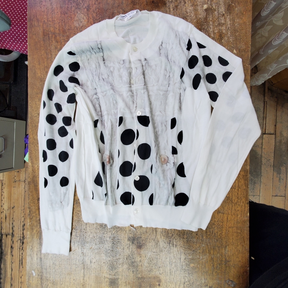 Comme des garcons cardigan